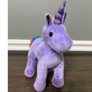 Wishpets Gumdrop The Purple Unicorn Magical Plush